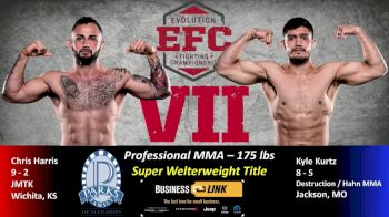 Chris Harris vs. Kyle Kurtz EFC 7 Replay