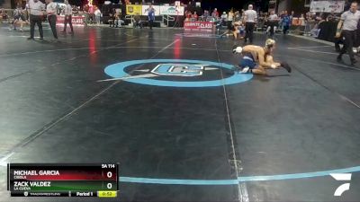 5A 114 lbs Cons. Round 1 - Michael Garcia, Cibola vs Zack Valdez, La Cueva