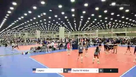 Legacy vs Capital 18 Adidas - 2022 JVA World Challenge presented by Nike - Expo Only