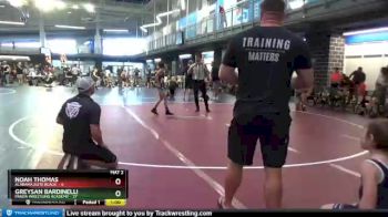 70 lbs Round 2 (10 Team) - Greysan Bardinelli, Panda Wrestling Academy vs Noah Thomas, Alabama Elite Black&nbsp;