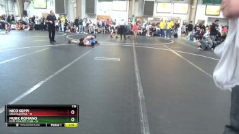 115 lbs Round 3 (4 Team) - Murk Romano, Elite Athletic Club vs Nico Seppi, AACO Allstars