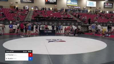 65 kg Cons 32 #1 - Jordan Fincher, BullTrained Wrestling vs Gavin Austin, Gold Rush Wrestling