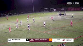 Replay: Landmark Semifinal #1 - 2023 Moravian vs Susquehanna | Nov 1 @ 7 PM