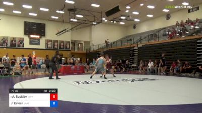 77 kg Semifinal - Andrew Buckley, Navy- Marine Corps RTC vs Jack Ervien, Unattached