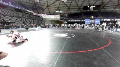 106 lbs 7th Place Match - Leo Whitaker, Snoqualmie Valley Wrestling Club vs Hunter Coe, Inland Northwest Wrestling Training Center