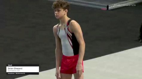 Dylan Shepard - Vault, Gymnastics USA - 2021 US Championships