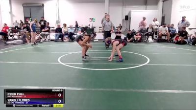 80 lbs Round 5 (6 Team) - Yareli Flores, So Cal Hammers vs Piper Full, Mat Assassins