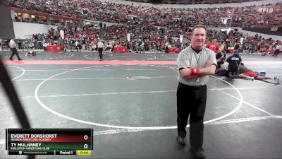 94 lbs Champ. Round 2 - Everett Dorshorst, Askren Wrestling Academy vs Ty Mulhaney, Mollitium Wrestling Club