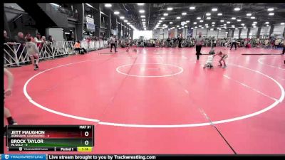 52 lbs Rd# 4- 2:00pm Friday Final Pool - Jett Maughon, Agression Legionaries vs Brock Taylor, PA Gold