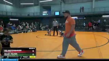 62 lbs Round 8 (10 Team) - Ava Westenbarger, Alpha Elite vs Kelsey Palmer, Assassins WC Black