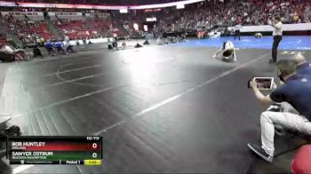 D2-113 lbs Champ. Round 1 - Sawyer Ostrum, Nekoosa/Assumption vs Bob Huntley, Brillion