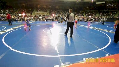 83 lbs Round Of 32 - Blaise Howell, Nebraska Wrestling Academy vs Dylan Williamson, Sebolt Wrestling Academy