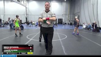 120 lbs Round 2 (6 Team) - Brock Rothermel, River WC vs Connor Allison, Headhunters