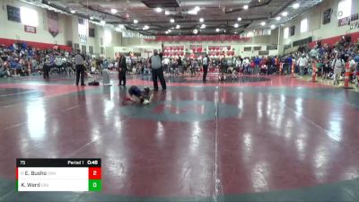 75 lbs Cons. Round 1 - Easton Busho, Owatonna Wrestling Academy vs Kash Ward, Grand Rapids Grapplers