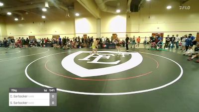 70 kg Final - Cade Sarbacker, Sarbacker Wrestling Academy vs Sawyer Sarbacker, Sarbacker Wrestling Academy