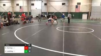 160 lbs Final - Charlie Herting, Black Fox Academy vs Zander Lockling, 2 Tuff Gym