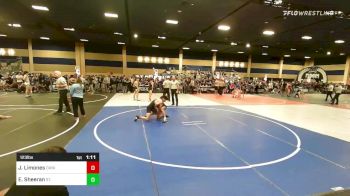 123 lbs Quarterfinal - Jose Limones, Daniel Cormier Wr Ac vs Ej Sheeran, St. Mary's