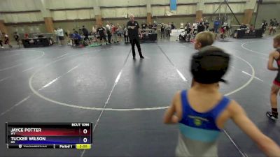 63 lbs Cons. Round 2 - Jayce Potter, WY vs Tucker Wilson, OR