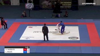 HUGO MARQUES vs LEANDRO SOUZA 2018 Abu Dhabi Grand Slam Rio De Janeiro