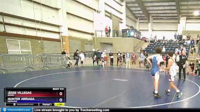 120 lbs Cons. Round 2 - Jesse Villegas, Idaho vs Hunter Arriaga, Montana