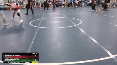 152 lbs Champ. Round 2 - Nathan Bowen, Roundtree WA vs Anderson Heap, Attack WC