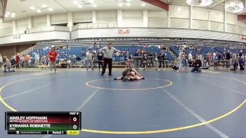 81 lbs Cons. Round 2 - Kyrianna Robinette, Ohio vs Ainsley Hoffmann, Rhyno Academy Of Wrestling