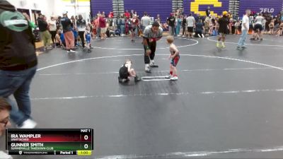 38 lbs Round 2 - Ira Wampler, Unattached vs Gunner Smith, Summerville Takedown Club