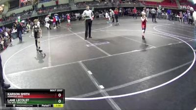 70 lbs 5th Place Match - Karson Smith, Nebraska Boyz vs Lane LeColst, The Best Wrestler