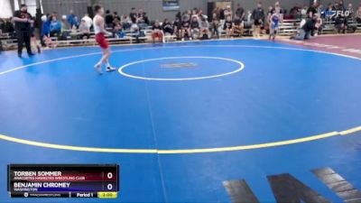 92 lbs Cons. Semi - Torben Sommer, Anacortes Hawkeyes Wrestling Club vs Benjamin Chromey, Washington