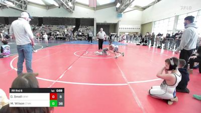 72 lbs Rr Rnd 6 - Donatello Small, Centurion Wrestling vs Maddox Wilson, CT WhaleK3