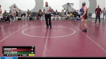 139 lbs Round 2 (8 Team) - Jackson Smith, Legacy Red vs Tatum Adriano, Death Squad Wrest (IN)