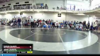 120 lbs Cons. Round 2 - Henry Faurote, Decatur Wrestling Club vs Samuel Blanco, Red Cobra Wrestling Academy