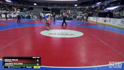 7A 145 lbs Semifinal - Brock Fields, Huntsville vs Andrew Sullivan, Vestavia Hills