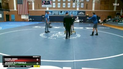 98 lbs Round 5 - Kacen Jones, Corner Canyon vs Jackson Butterfield, Providence Hall