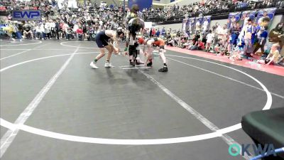 88 lbs Quarterfinal - Nash Denison, Cowboy Wrestling Club vs Dusty Reeder, Husky Wrestling Club