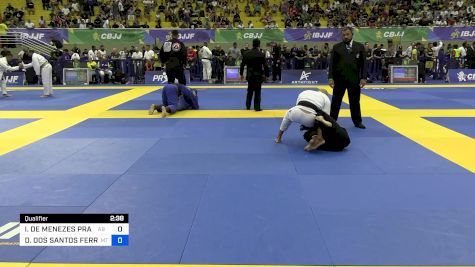 IGOR DE MENEZES PRADO vs DOUGLAS DOS SANTOS FERREIRA DIAS 2024 Brasileiro Jiu-Jitsu IBJJF