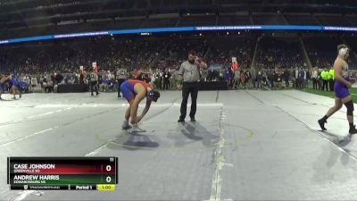 D2-215 lbs Cons. Semi - Case Johnson, Greenville HS vs Andrew Harris, Edwardsburg HS