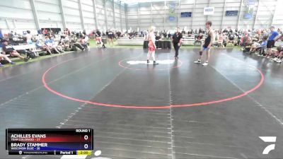 170 lbs Round 1 (8 Team) - Charlie Herting, Team Colorado vs Nolan Kielcheski, Wisconsin Blue