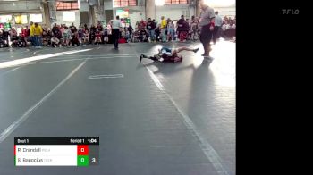 76 lbs Round 1 - Riley Crandall, PA Alliance Black vs Steve Bagocius, Team Germantown