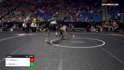 174 lbs Consolation - Marcus Coleman, Iowa State vs Kimball Bastian, Utah Valley