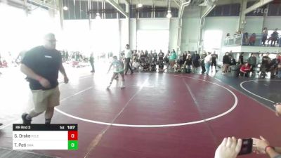 116 lbs Rr Rnd 3 - Sydney Drake, Helena WC vs Tia Poti, Swamp Monster