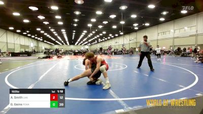 150 lbs Rr Rnd 5 - Augustus Smith, LWA 14U vs Griffin Goins, POWA 14U