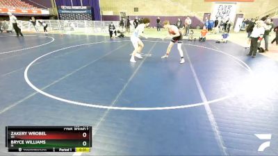 170 lbs Cons. Round 2 - Zakery Wrobel, WI vs Bryce Williams, IA