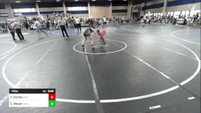 116 lbs Consi Of 4 - Yamilett Cortez, Grindhouse WC vs Celeste Meyer, Oceanside WC