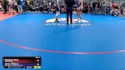 150 lbs Champ. Round 2 - Marcos Cruz, Washington vs Isaac Padilla, Mat Demon Wrestling Club