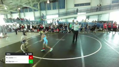 62 lbs Rr Rnd 2 - Matthew Zubia, Peterson Grapplers vs Madden Barron, BlackCat WC