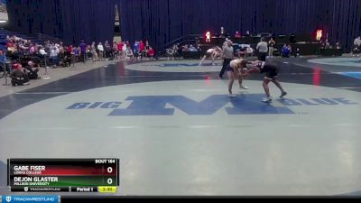 165 lbs Quarterfinal - Dejon Glaster, Millikin University vs Gabe Fiser, Loras College