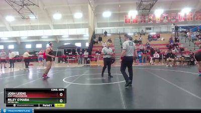 184 lbs Cons. Semi - Riley O`mara, Seton Hill vs Josh Leidig, East Stroudsburg