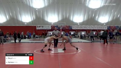 141 lbs Consolation - Jeffrey Boyd, West Virginia vs Jacob Spiess, Michigan State