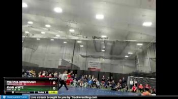 160 lbs Round 1 (6 Team) - Ryan Wirtz, Iowa Blue vs Michael Kimbrough, Nebraska Silver